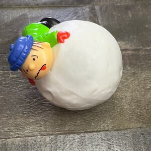 2005 CARL'S JR. "40 YEARS A CHARLIE BROWN CHRISTMAS" LINUS GOIN' FOR A SPIN TOY